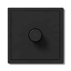 BSEED Dimmer Switch Push On/Off Rotating Switch with Clamping Technology Switch Bseedswitch black 150W 