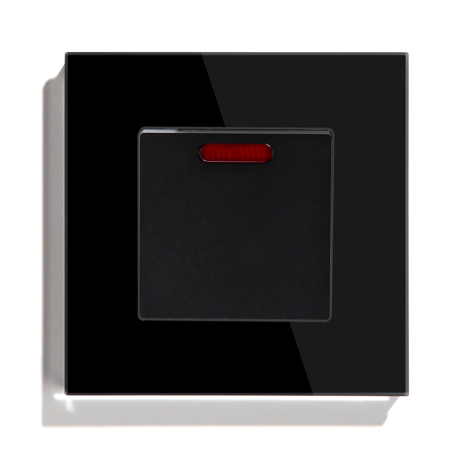 Bseed 45A 1-Gang DP Cooker Switch with Neon Light Switches Bseedswitch Black 