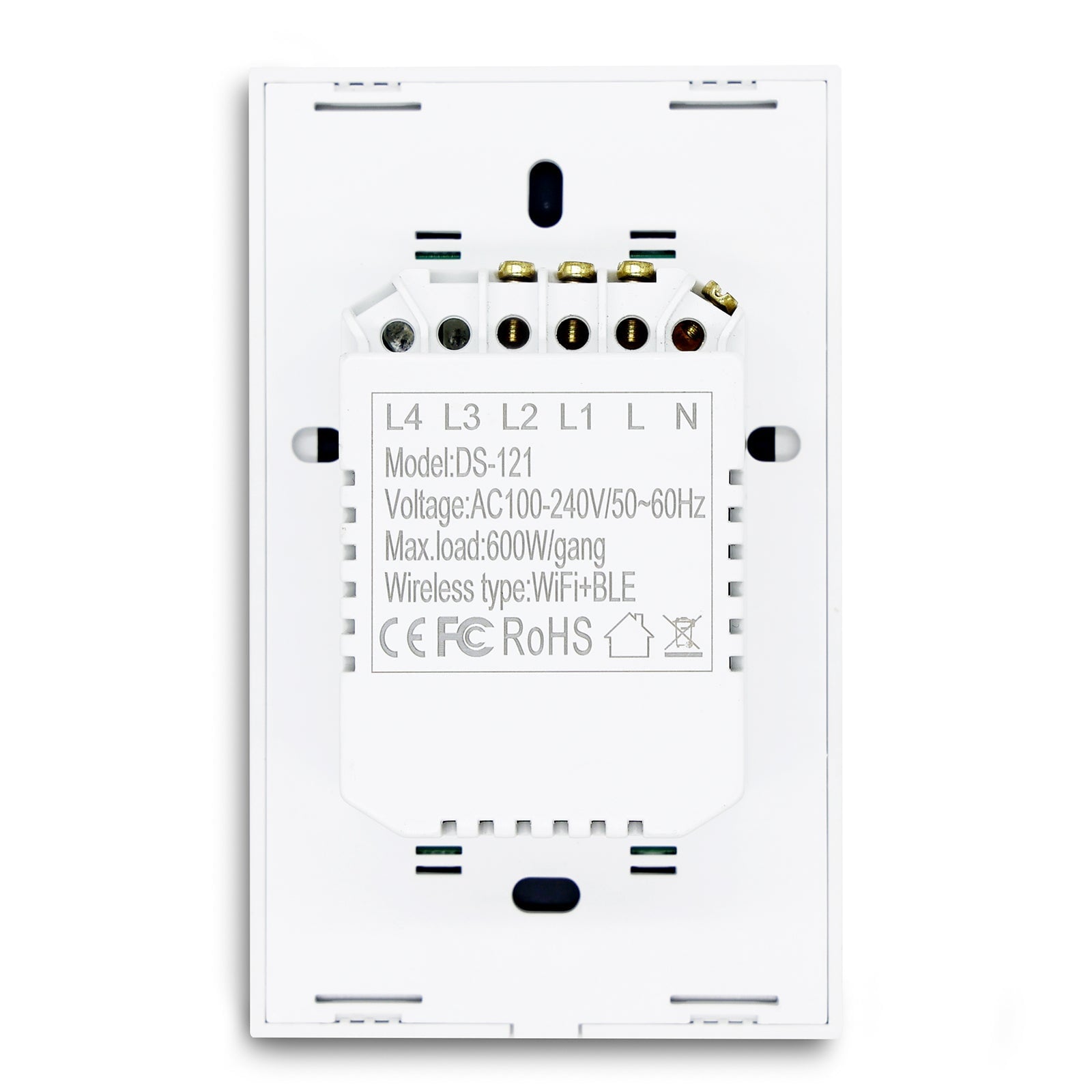 Bseed Wifi Touch Light Switch 1/2/3 Gang 1/2/3 way 118mm Smart Wall Switch US Light Switches Bseedswitch 