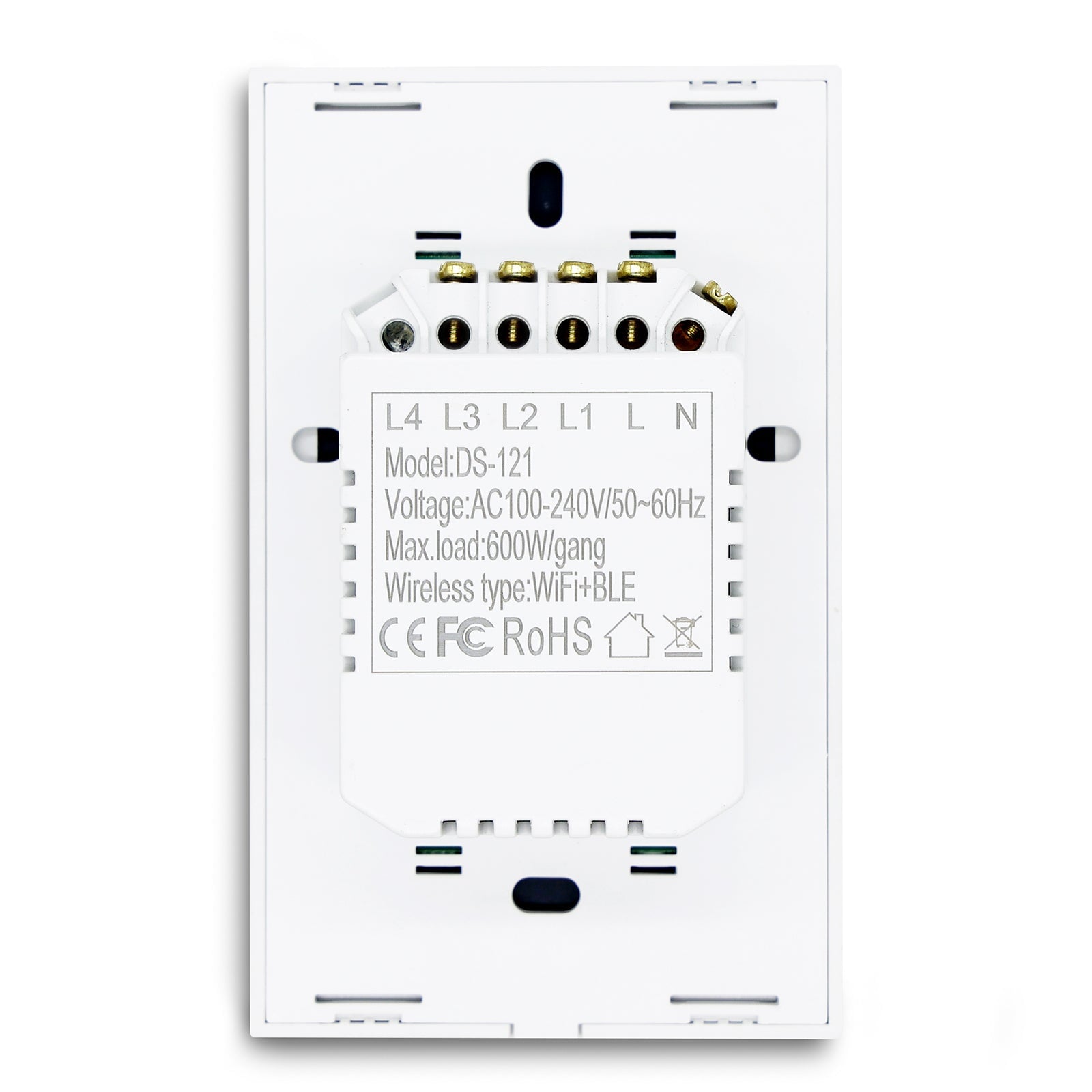 Bseed Wifi Touch Light Switch 1/2/3 Gang 1/2/3 way 118mm Smart Wall Switch US Light Switches Bseedswitch 