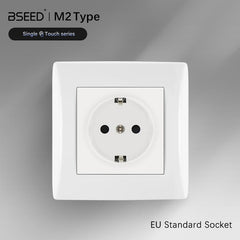 BSEED EU Wall Sockets with clamping technology PC panel Power Outlets & Sockets Bseedswitch 