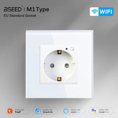 BSEED Wifi EU Wall Sockets Single Power Outlets Kids Protection Power Outlets & Sockets Bseedswitch 