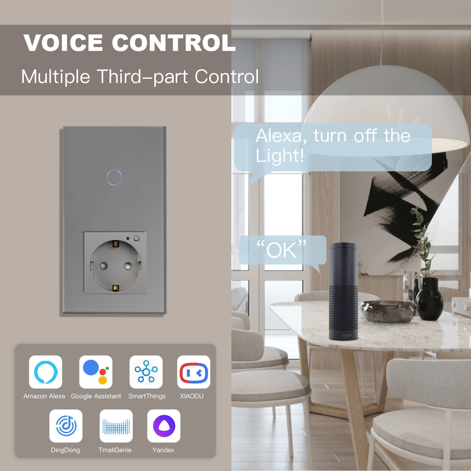 BSEED WiFi 1/2/3 Gang Switch with WiFi Metering socket Power Outlets & Sockets Bseedswitch 