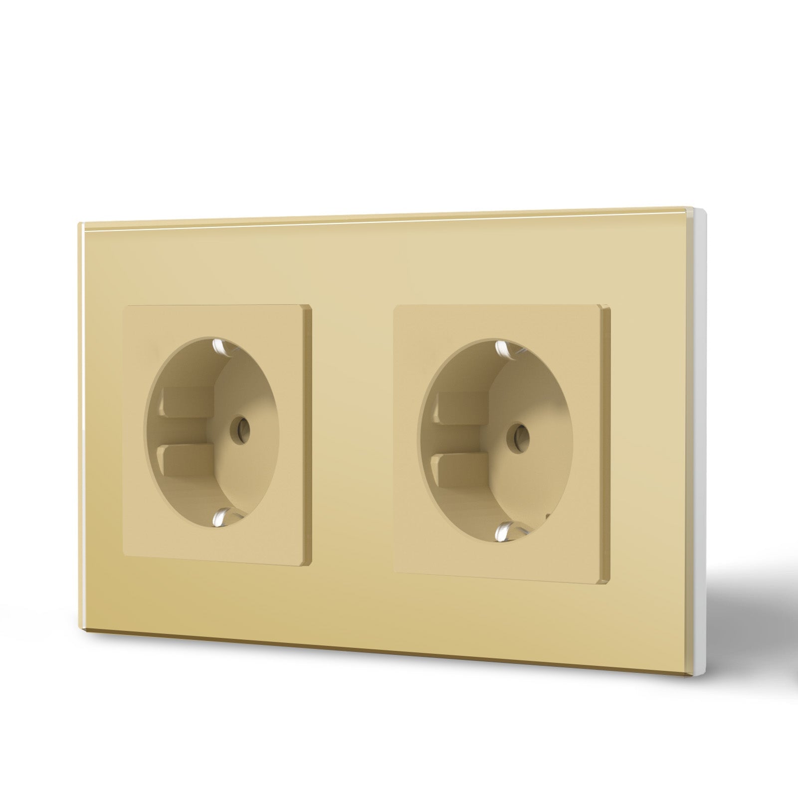 BSEED EU Wall Sockets Power Outlets Glass Panel 16A Power Outlets & Sockets Bseedswitch 