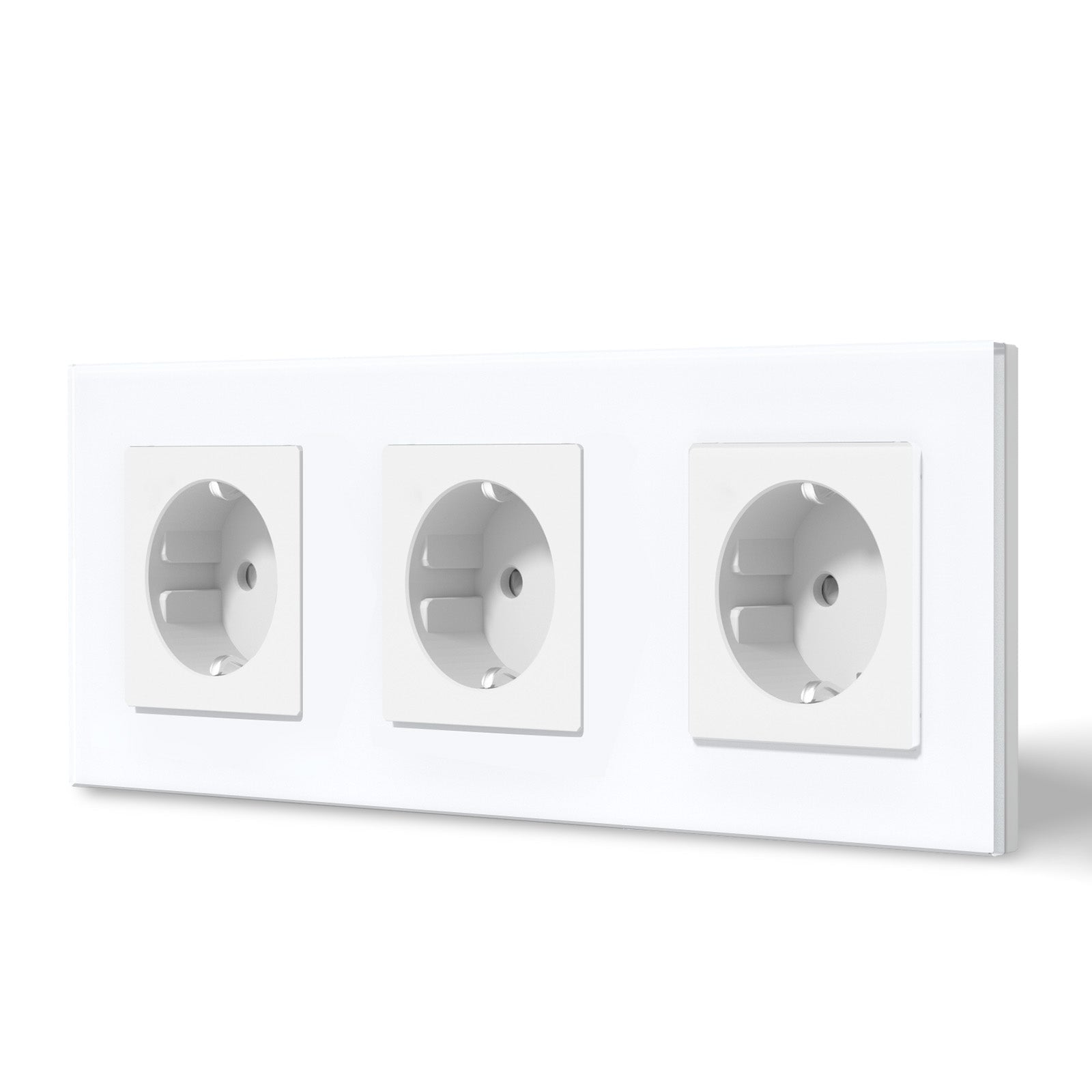 BSEED EU Wall Sockets Power Outlets Glass Panel 16A Power Outlets & Sockets Bseedswitch 