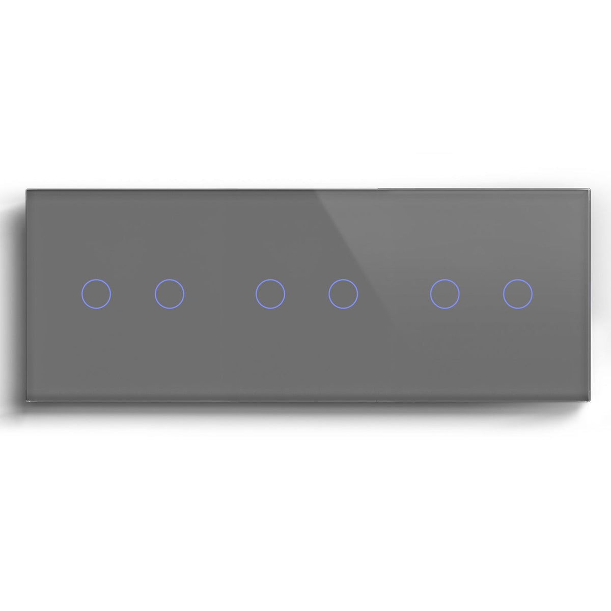 BSEED Triple Zigbee Switch without Neutral line 1/2/3 Gang 1/2/3 Way Light Switches Bseedswitch Grey 2 Gang+2 Gang+2 Gang 