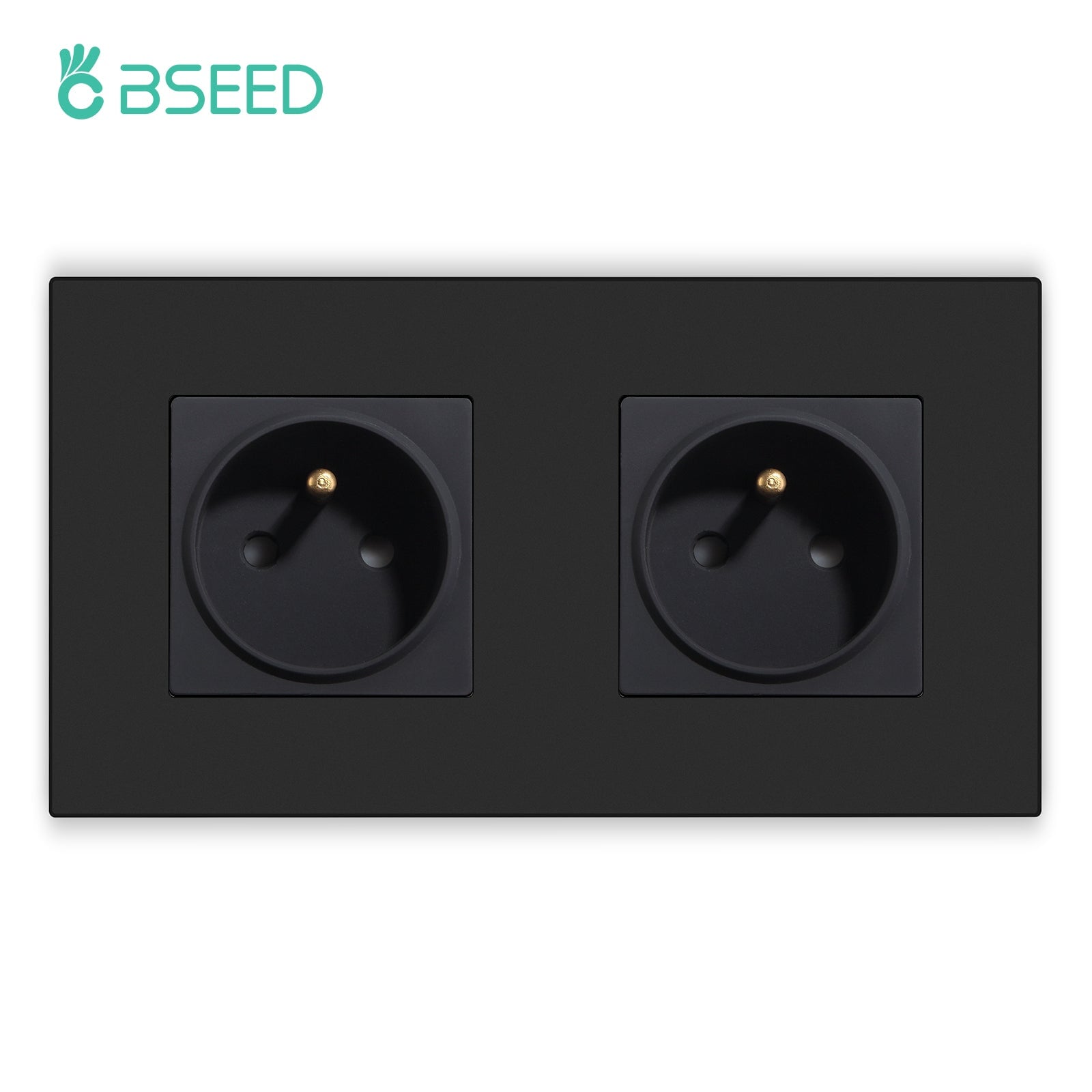 BSEED EU/FR/UK/MF standard wall socket built-in plastic frame 16A Power Outlets & Sockets Bseedswitch 