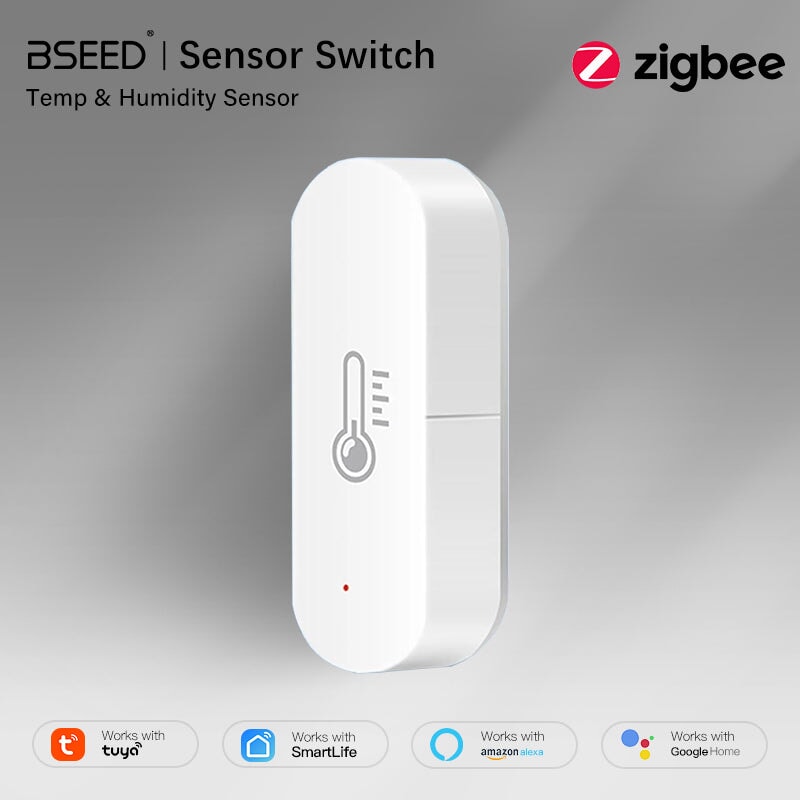 BSEED ZigBee smart Tuya Zigbee Temp & Humidity Sensor sensor switch Bseedswitch 