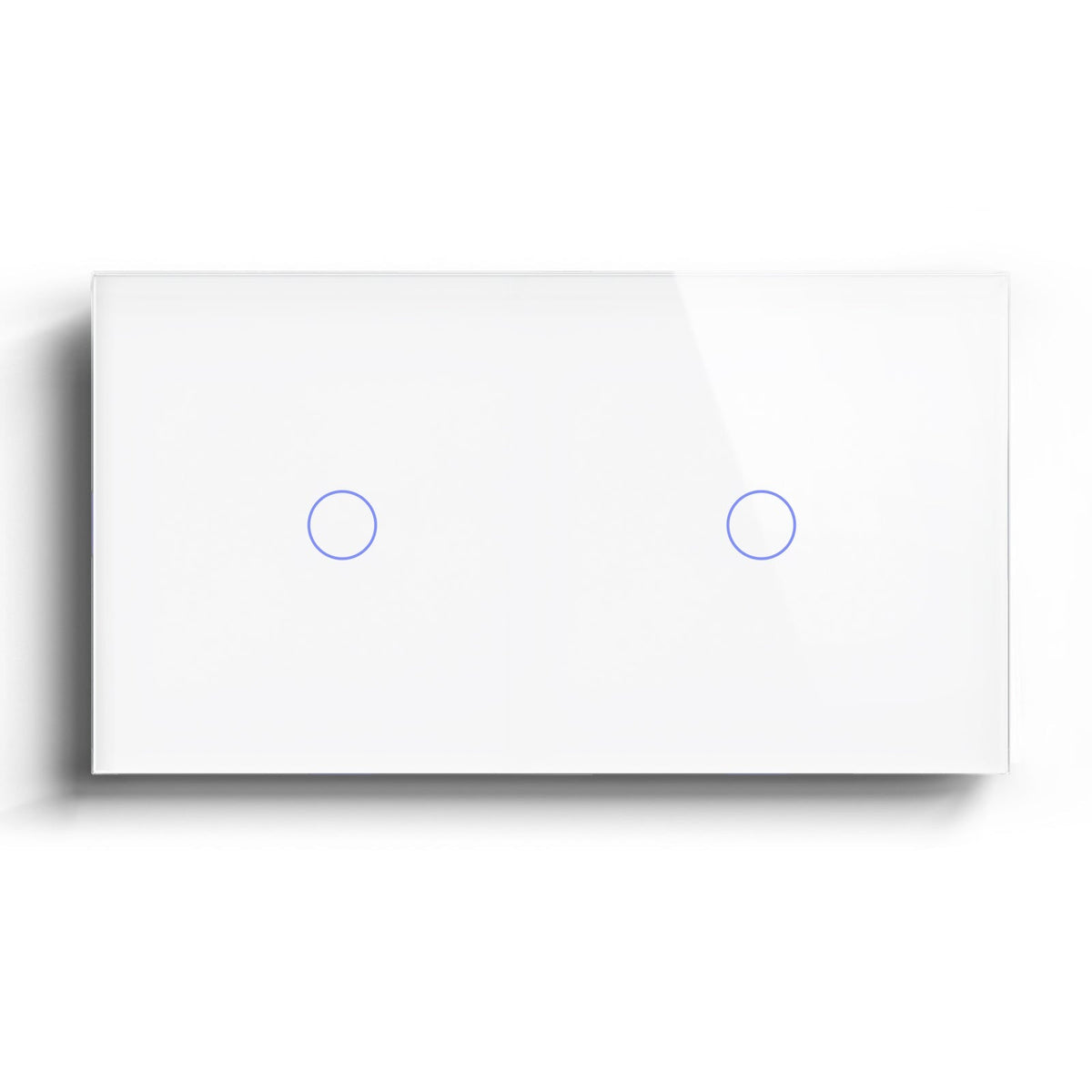 Bseed Smart Zigbee Double Light Switch (With Neutral) Light Switches Bseedswitch White 1Gang + 1Gang 