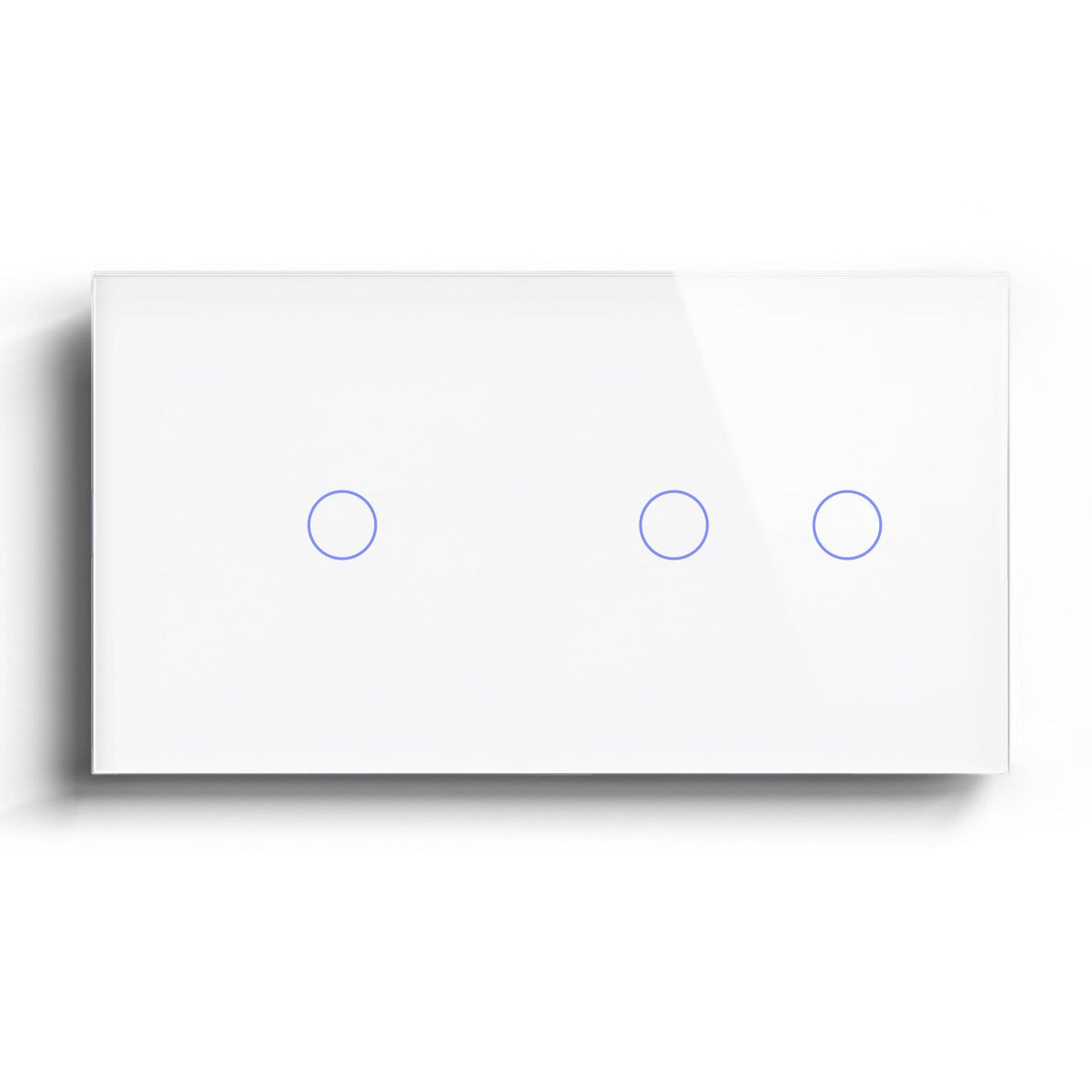 Bseed Smart Zigbee Double Light Switch (With Neutral) Light Switches Bseedswitch White 1Gang + 2Gang 