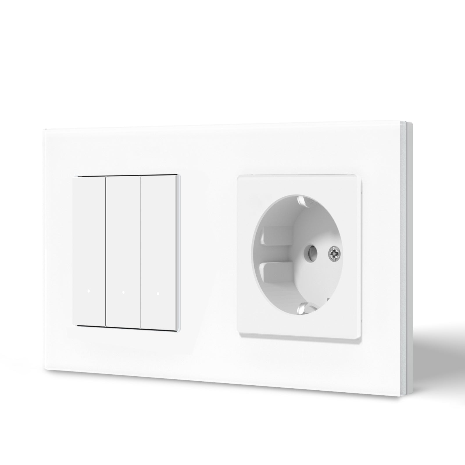 Echo Series Smart Wifi Switch With EU Single Socket 157mm Power Outlets & Sockets Bseedswitch 