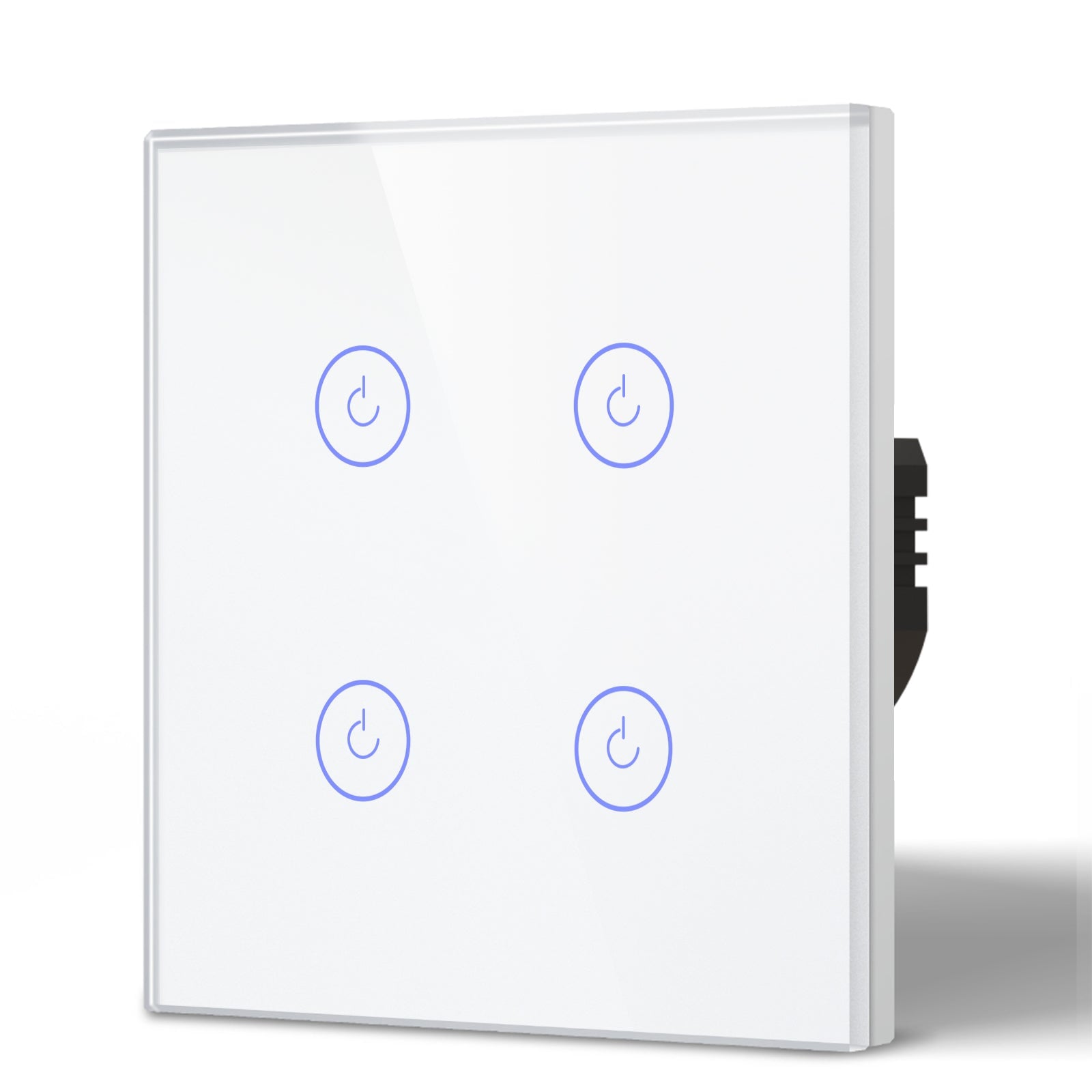 BSEED Wifi 4Gang 1/2/3 way Smart Switches Light Touch Switch Wireless Wifi Wall Switch Support Tuya Google Smart Life Light Switches Bseedswitch 