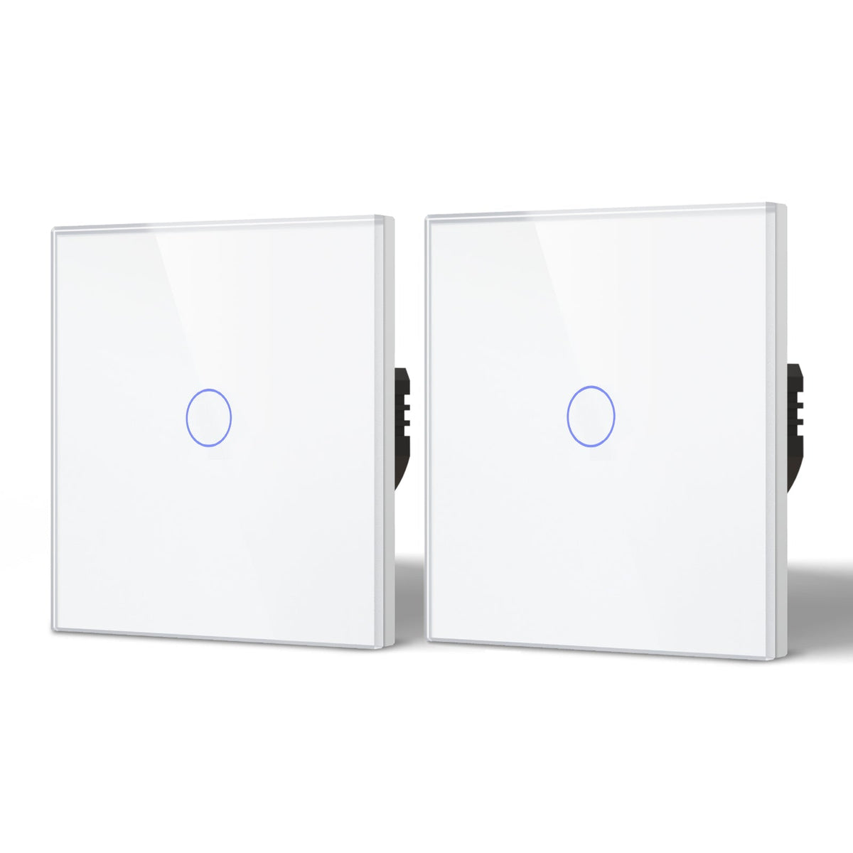 BSEED Zigbee Single Live Line Switch 1/2/3 Gang 1/2/3 Way Wall Smart Light Switch Single Live Line 1/2/3 pack Light Switches Bseedswitch White 1Gang 2 Pcs/Pack