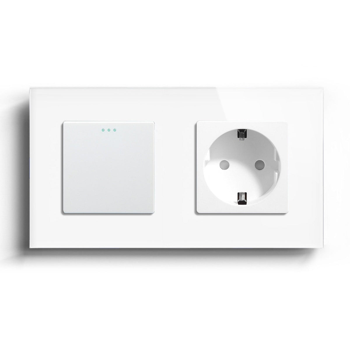 BSEED Mechanical Light Switch 2Way With Eu Socket In Germany Power Outlets & Sockets Bseedswitch 