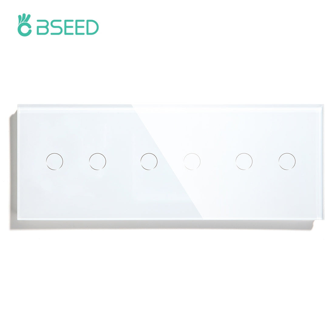 Bseed Tribe WiFi 1/2/3 Gang Light Switch 228mm Light Switches Bseedswitch White 2Gang 