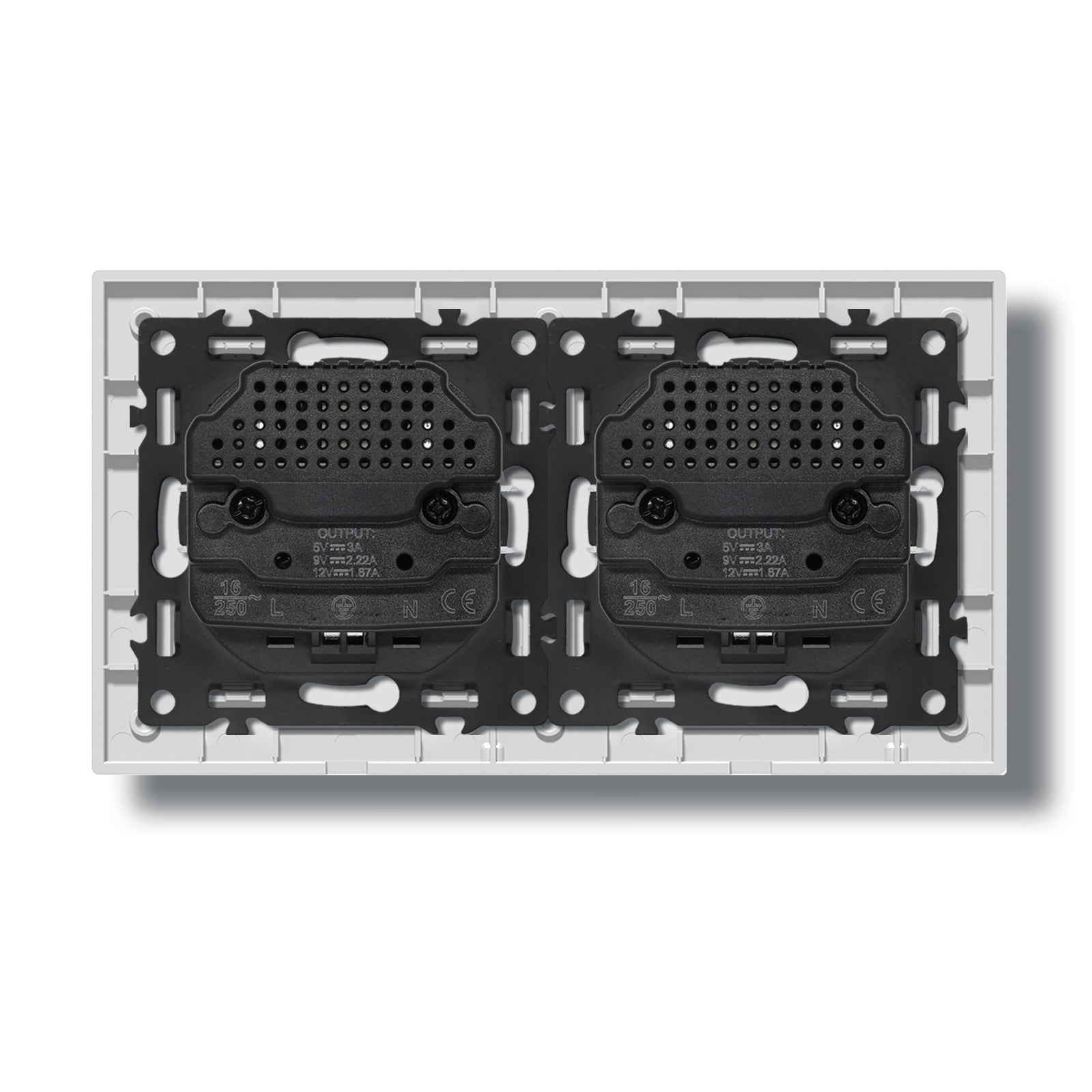 BSEED 20W EU sockets with Fact Charge Type-C USB with Claw technology Power Outlets & Sockets Bseedswitch 