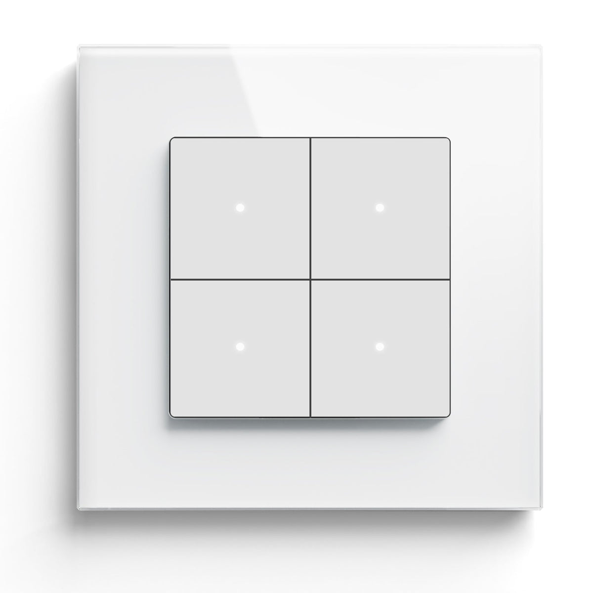 BSEED Smart Wifi Light Switch (With Neutral) Light Switches Bseedswitch White 4 Gang 