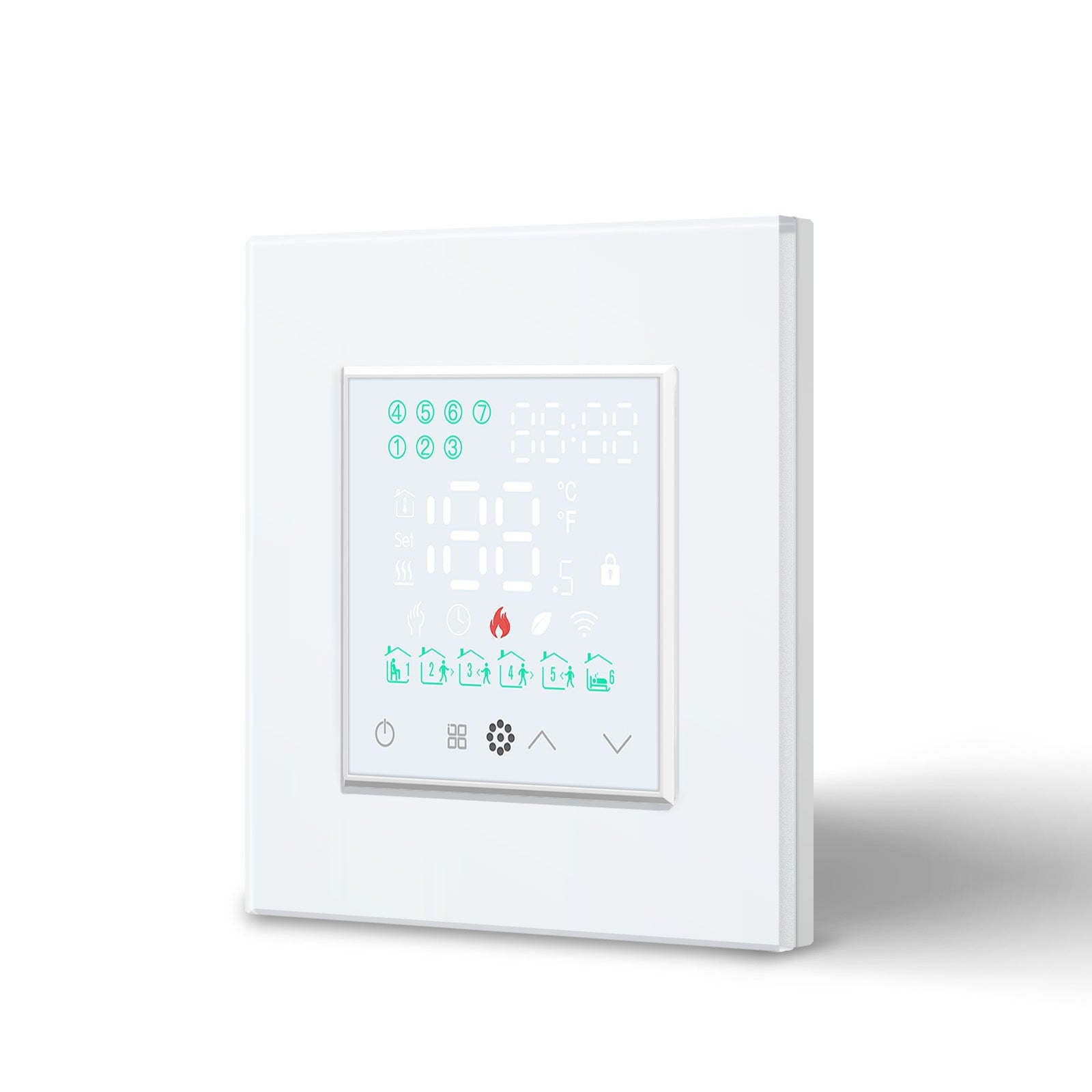 BSEED WiFi Touch LED Screen Floor Heating Room Thermostat Controller Backlight Thermostats Bseedswitch 