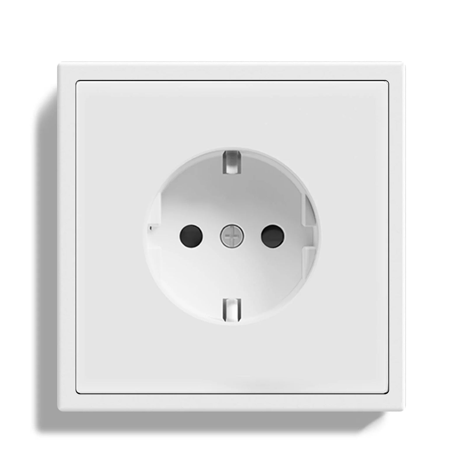 EG Easy Install EU Wall Sockets with clamping technology Power Outlets & Sockets Bseedswitch White Single 