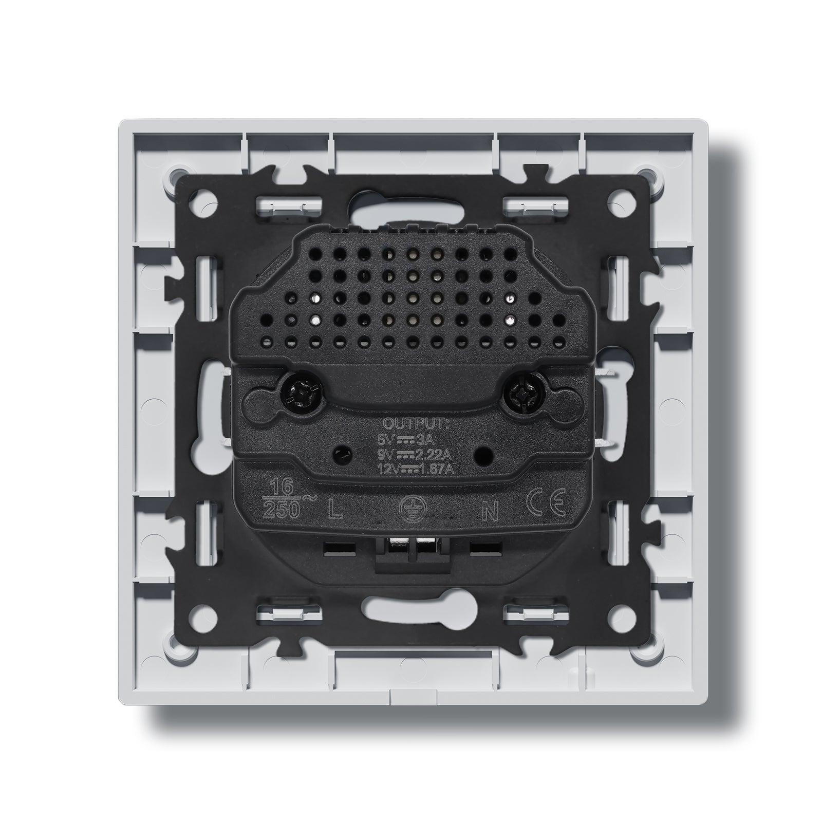 BSEED 20W EU sockets with Fact Charge Type-C USB with Claw technology Power Outlets & Sockets Bseedswitch 