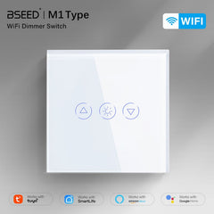 Bseed Smart Wifi Light Dimmer 1 Gang Wireless Wifi For Smart Home Wall Plates & Covers Bseedswitch 