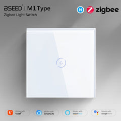 BSEED Zigbee 1/2/3/4 Gang 1/2/3 Way Switch Wall Smart Light Switch For Staircase Light Switches Bseedswitch 