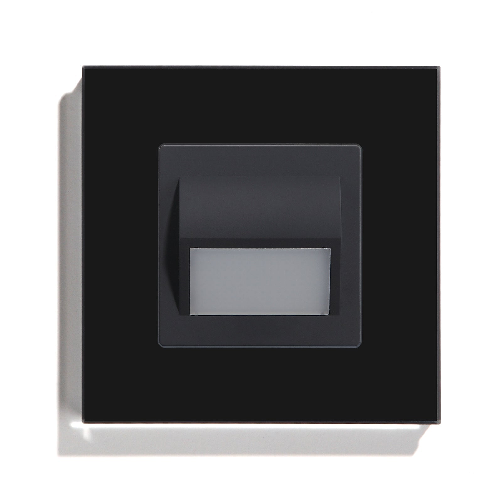 Recessed PIR Sensor Stairs LED Wall Lamp lamp Bseedswitch black 