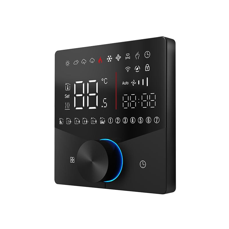 BSEED Smart Thermostat Matter WiFi Temperature Controller Water/ Electric /Gas /Boiler Floor Heating With knob Thermostats Bseedswitch 