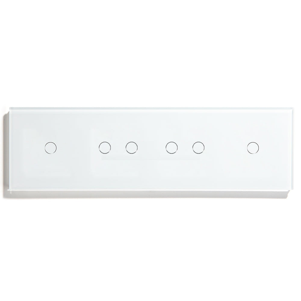 Bseed 4x WiFi 1/2/3 Gang Light Switch 299mm 照明开关 Bseedswitch White 1gang +2gang+2gang+1gang 