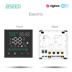 BSEED LED Screen Floor Heating Room Thermostat Controller DIY function key Thermostats Bseedswitch 