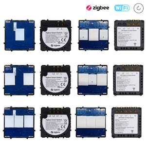 Bseed Live Line Only ZigBee Wifi Light Switch 1/2/3 Way Function Key DIY Parts Light Switches Bseedswitch 