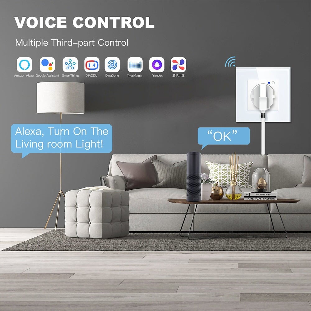 BSEED Smart WiFi UK Standards Wall Sockets with Metering Power Outlets & Sockets Bseedswitch 