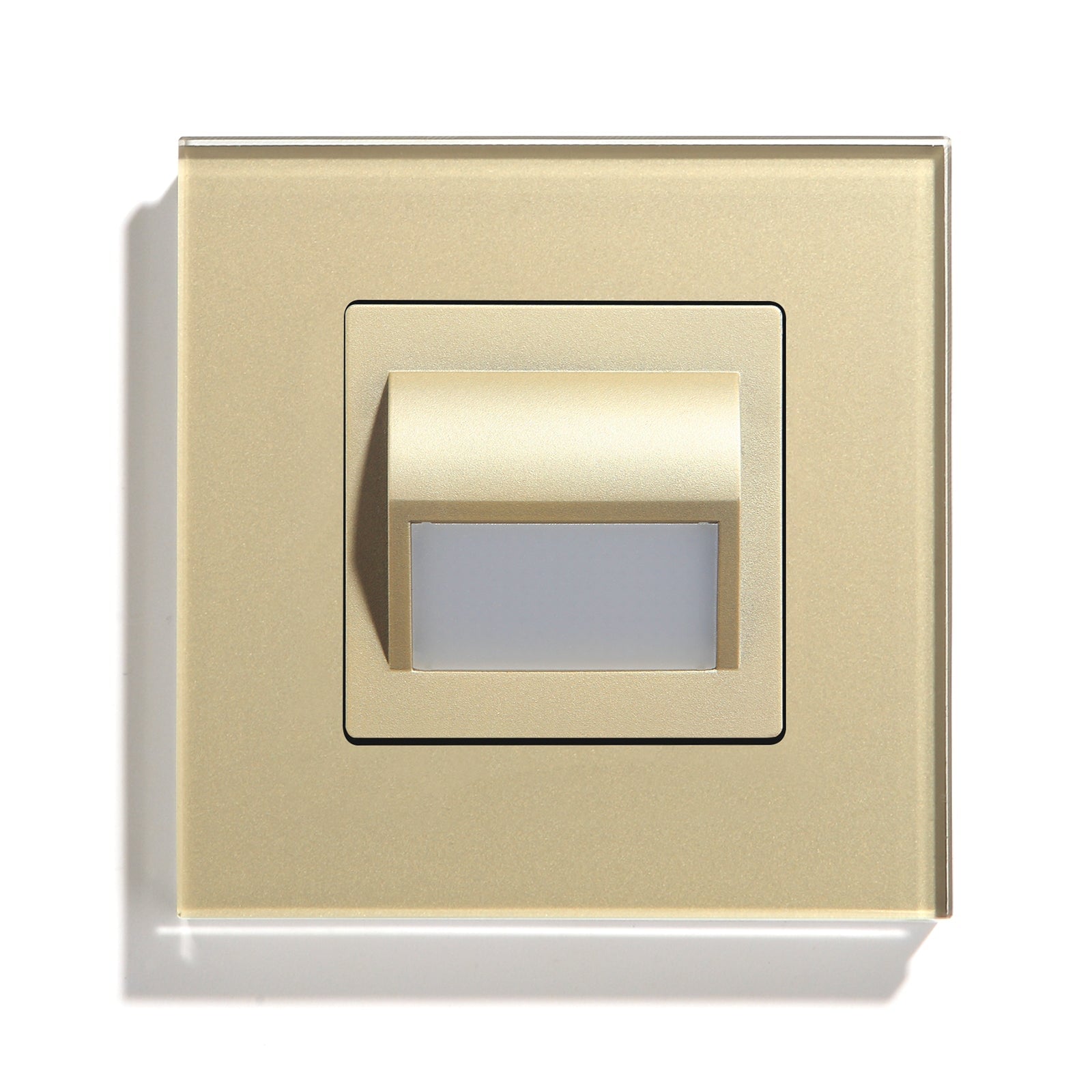 Recessed PIR Sensor Stairs LED Wall Lamp lamp Bseedswitch gold 