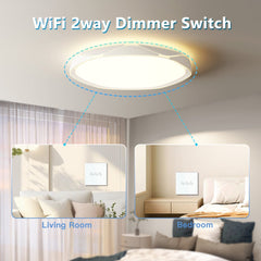 Bseed 2Way Wifi Light Dimmer Switch Wall Plates & Covers Bseedswitch 