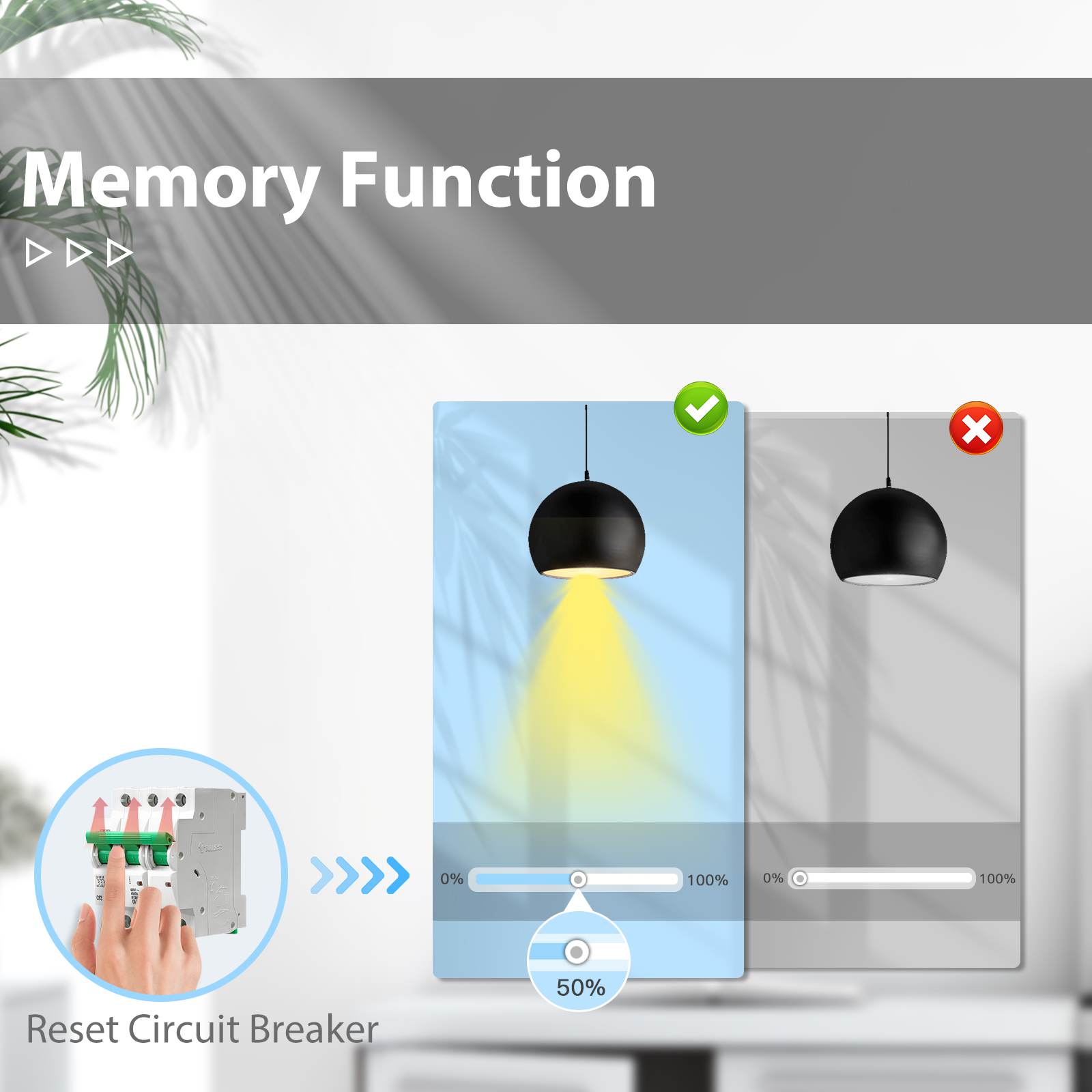 Bseed Double Touch dimmer Switch 1/2/3 Way Dimmer Switch Glass Panel 157mm Light Switches Bseedswitch 