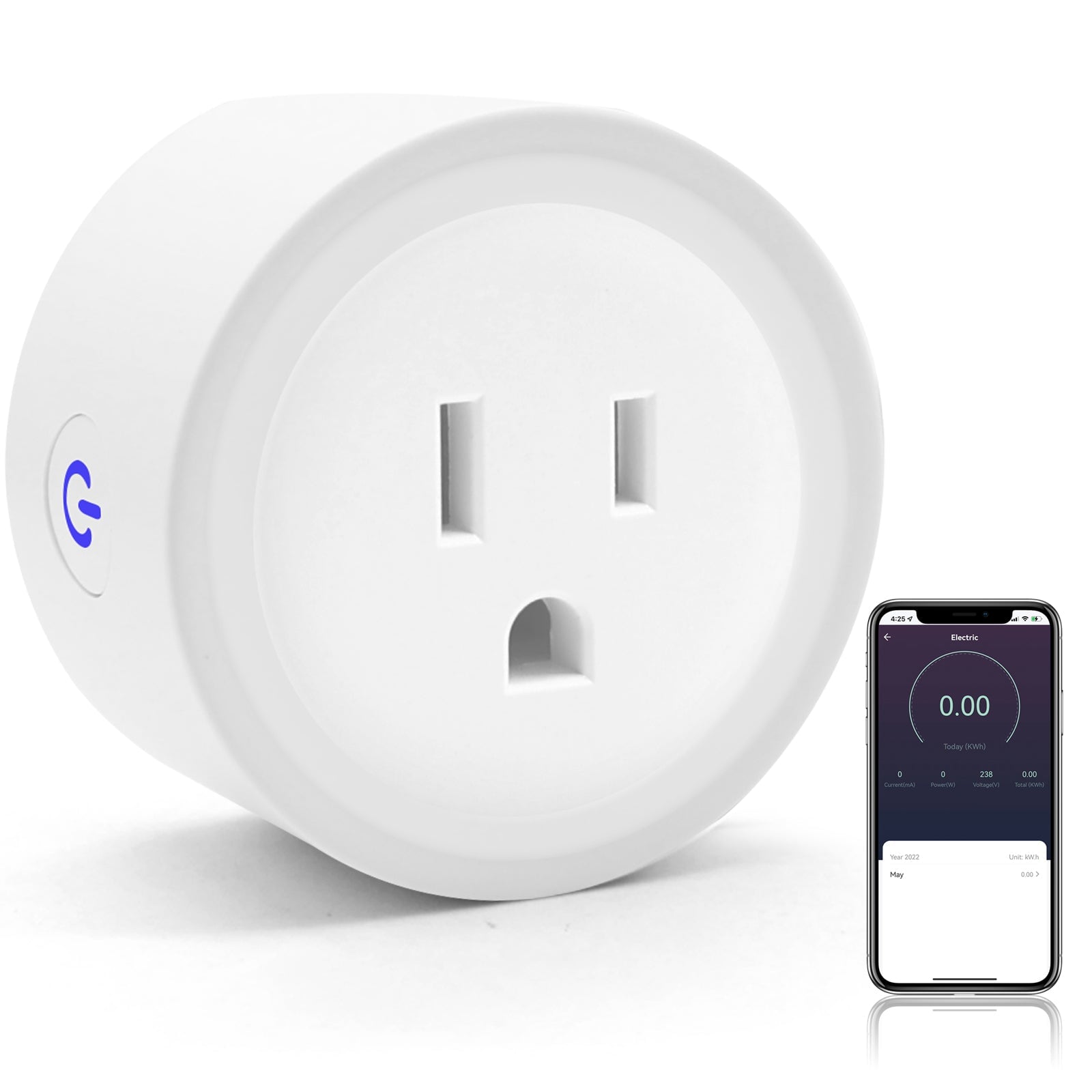 BSEED Mini Smart WiFi Plug with Energy Monitoring Power Outlets & Sockets Bseedswitch 