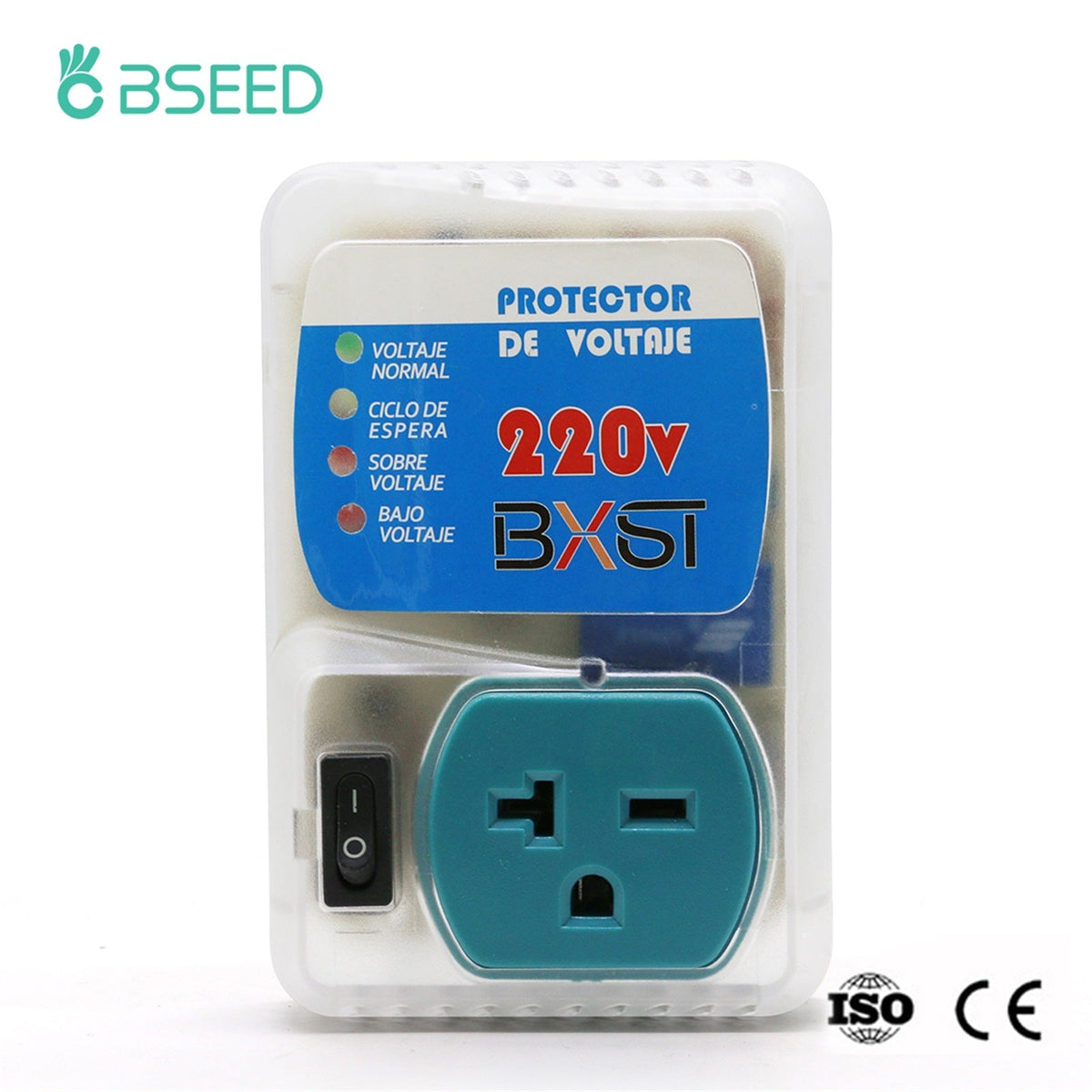 BSEED Home Appliance Surge Protector Wall Outlet Socket Voltage Protector Voltage Transformers & Regulators Bseedswitch 