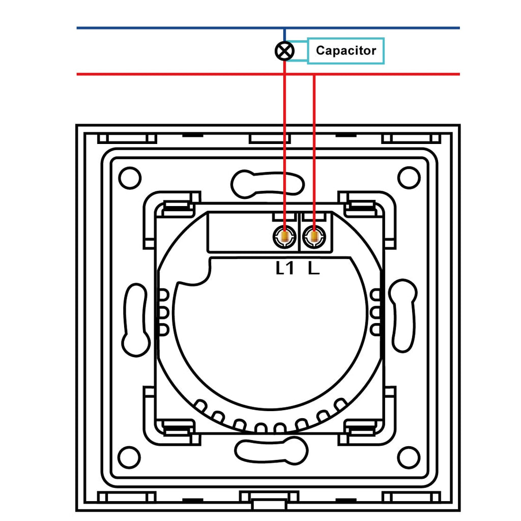 Capacitive dimmer on sale touch switch