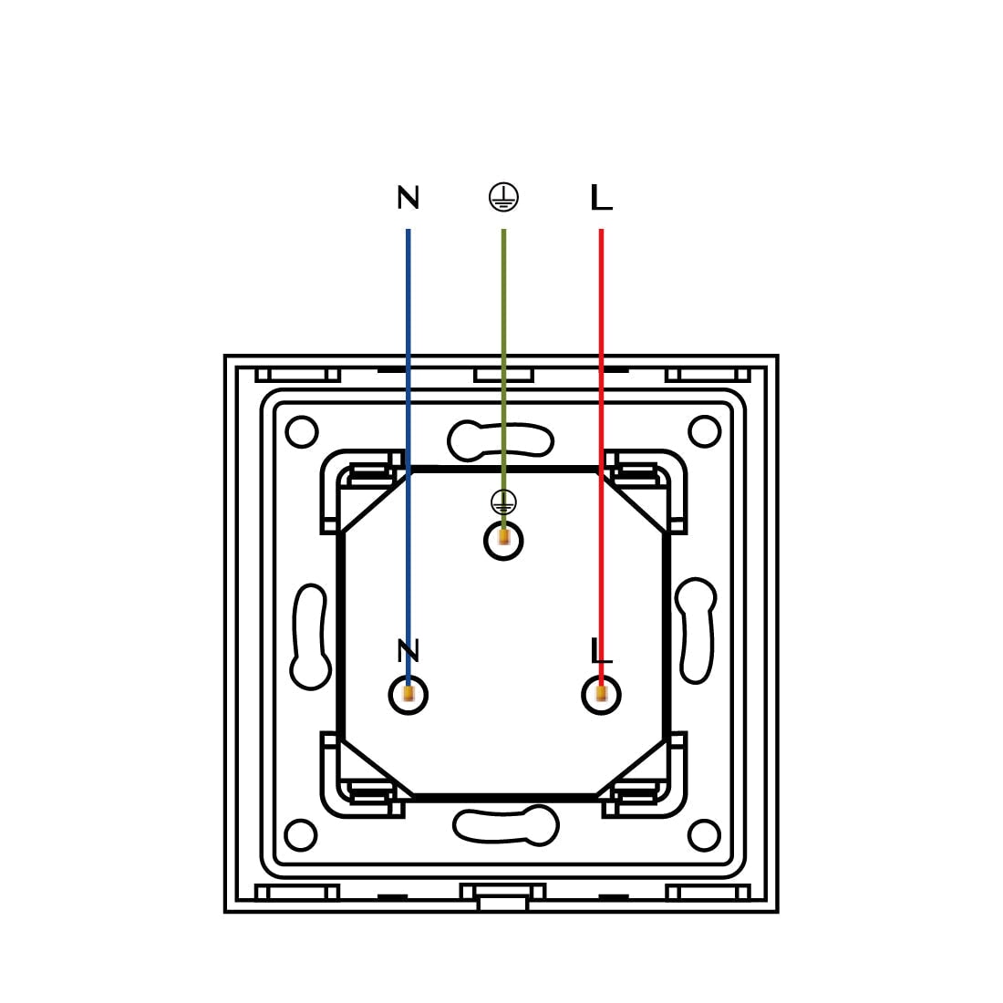 BSEED ZigBee UK Wall Sockets Power Outlets Kids Protection 的 Wall Plates & Covers Bseedswitch 