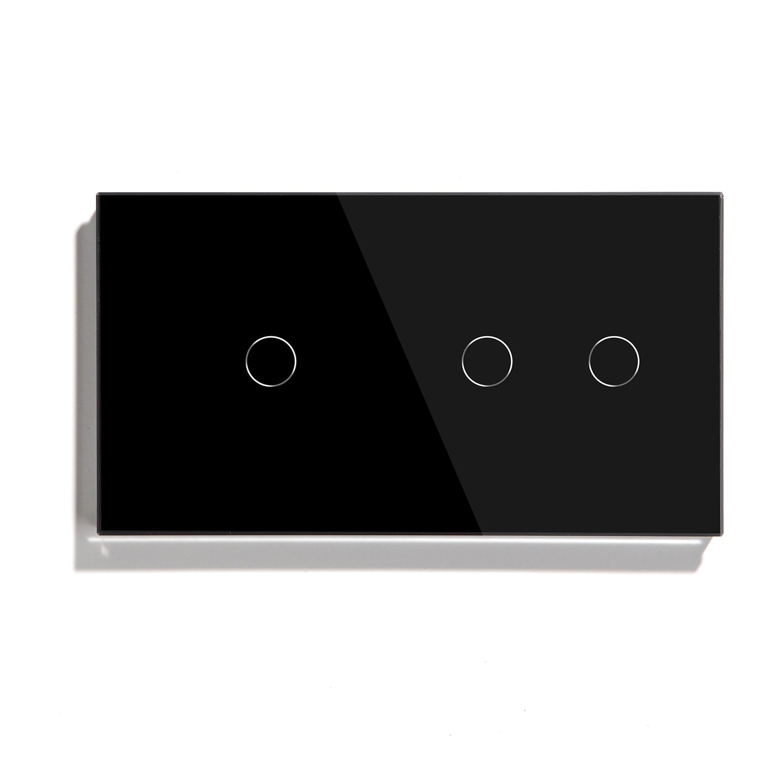 Bseed WiFi Light Switch 1/2/3 Way Double Smart WiFi Touch Switch 157mm Without Icon Light Switches Bseedswitch 