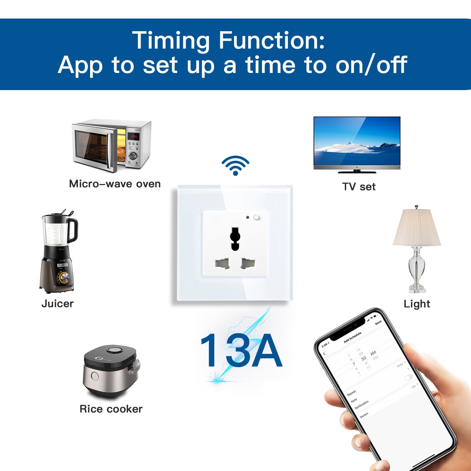 BSEED Smart WiFi Multi-Function Wall Sockets Bseedswitch 