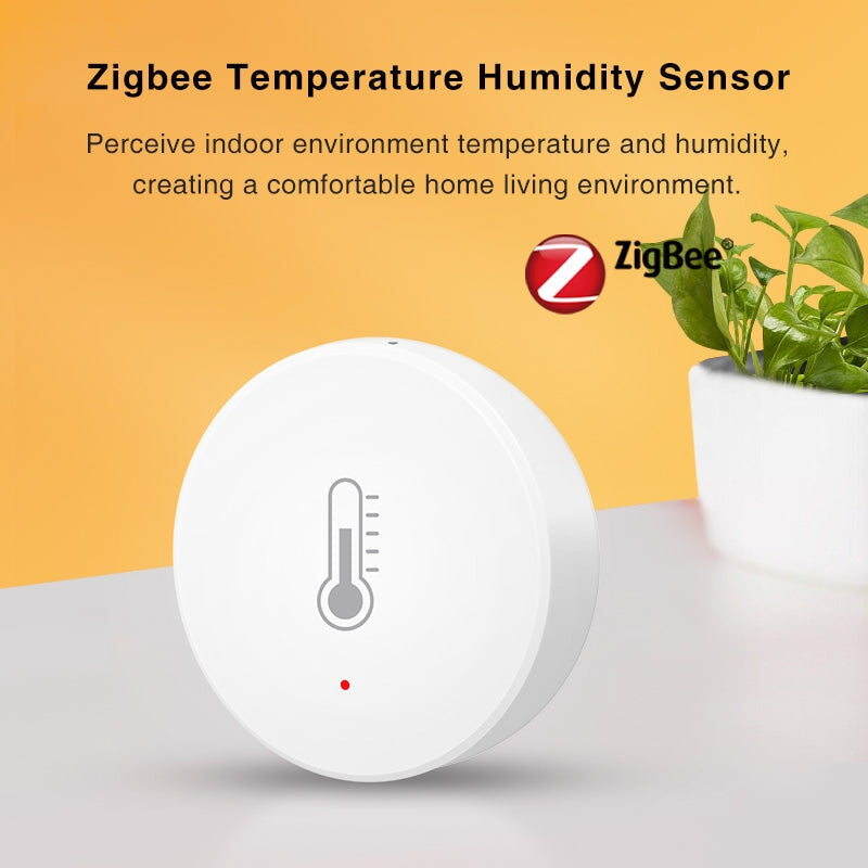 BSEED ZigBee smart Tuya Zigbee Temp & Humidity Sensor CR2450 sensor switch Bseedswitch 