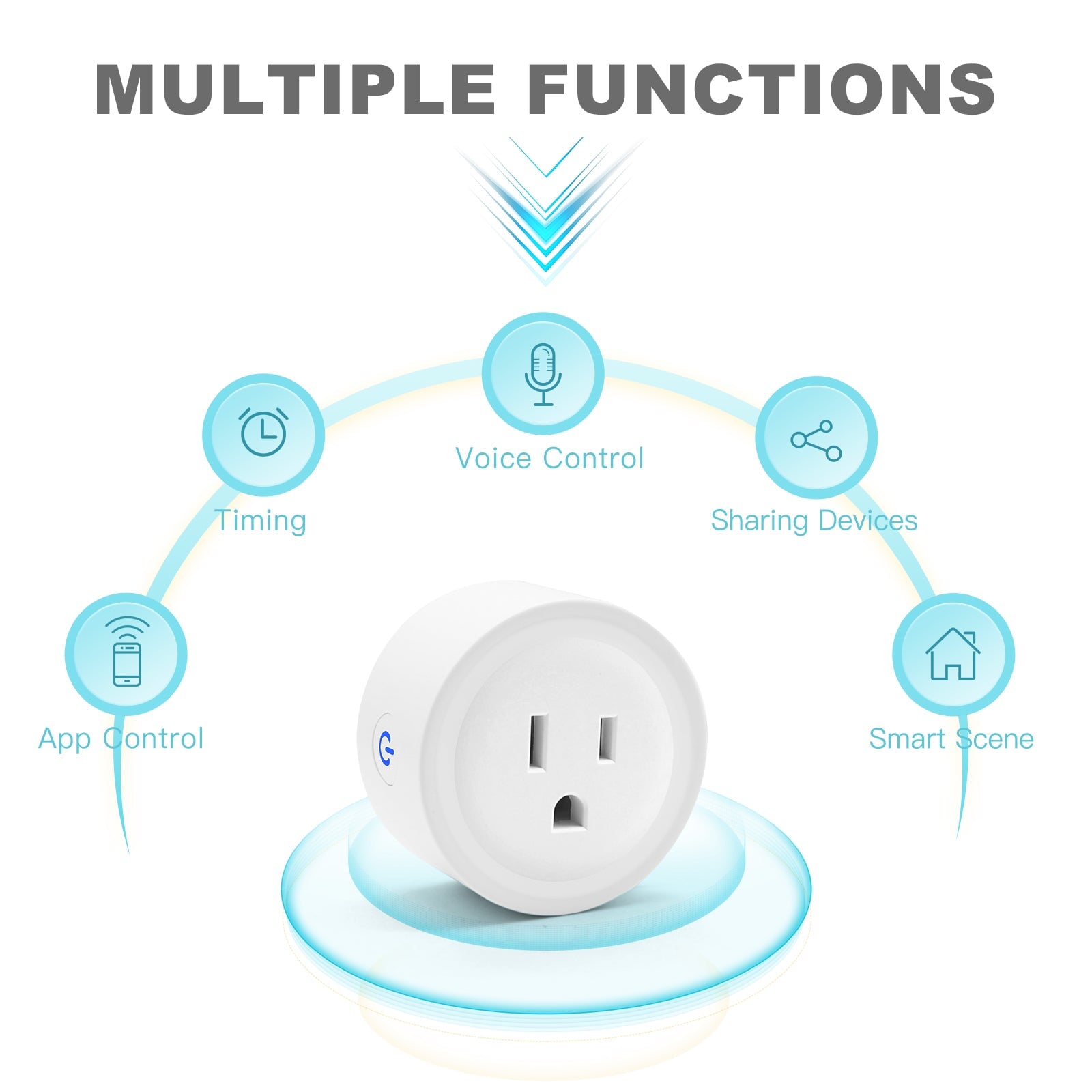 BSEED Mini Smart WiFi Plug with Energy Monitoring Power Outlets & Sockets Bseedswitch 