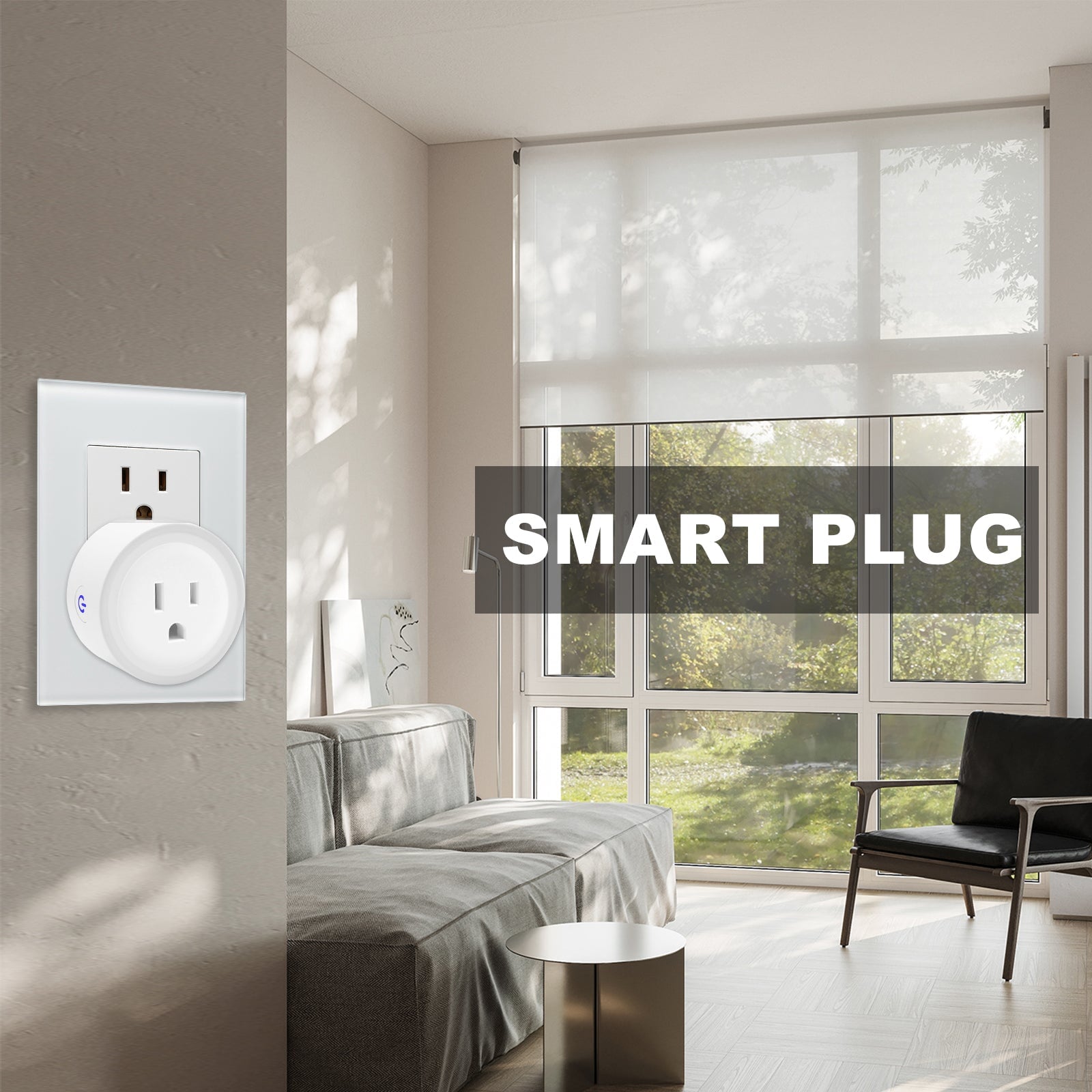 BSEED Mini Smart WiFi Plug with Energy Monitoring Power Outlets & Sockets Bseedswitch 