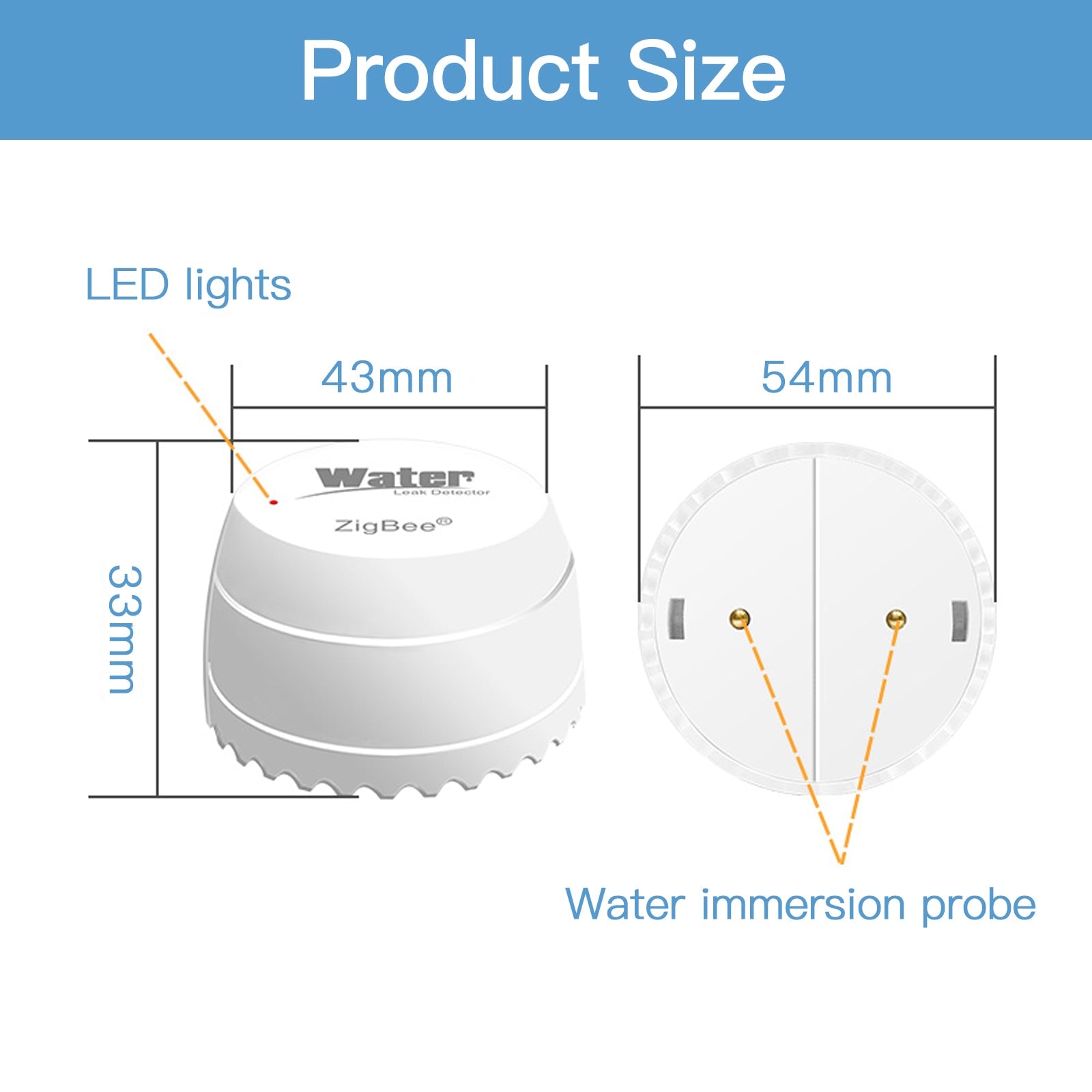 BSEED ZigBee smart water sensor controller alarm sensor switch Bseedswitch 